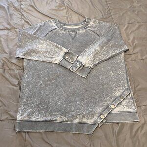 Plus Size Women's Long-Sleeved Top (The Sweatshirt Project)